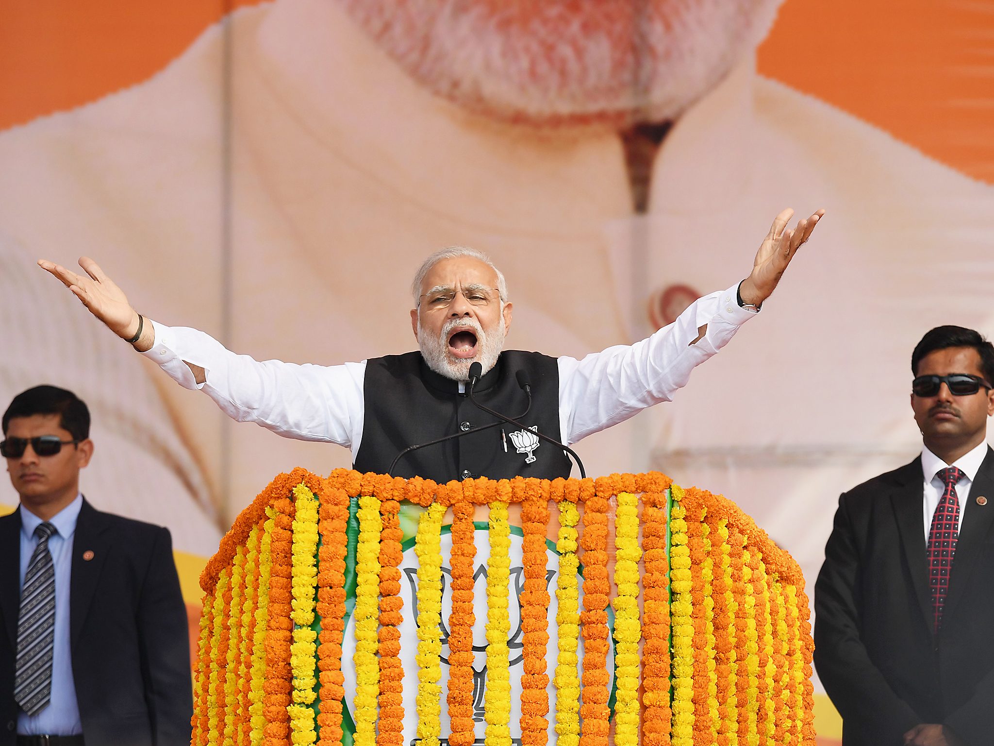 BJP and Modi Magic are ruling the heart of the people of Gujarat for years, and now their end is