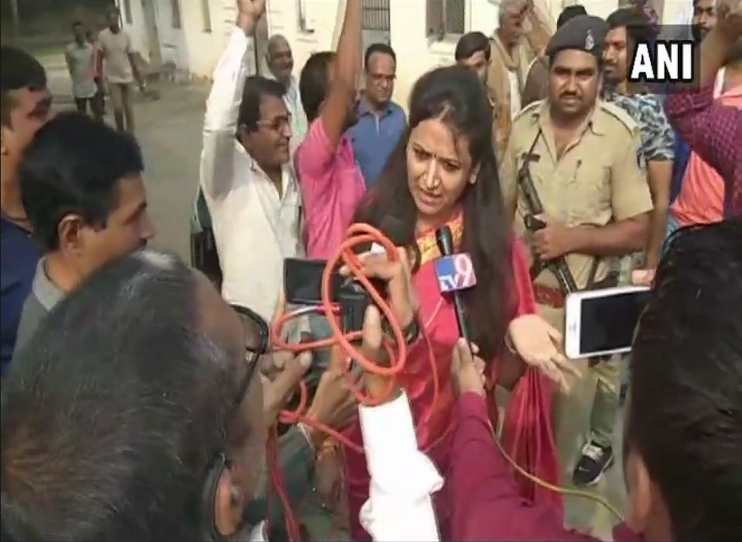 Gujarat elections: When BJP leader Reshma Patel came to vote